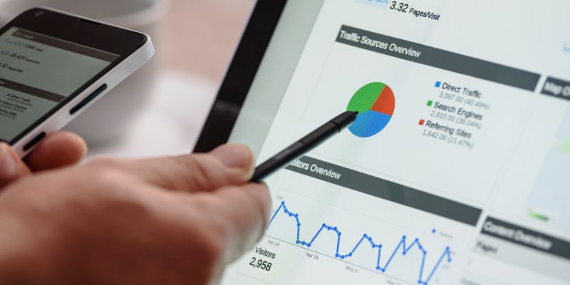 SEO - Search Engine Optimisation on screen