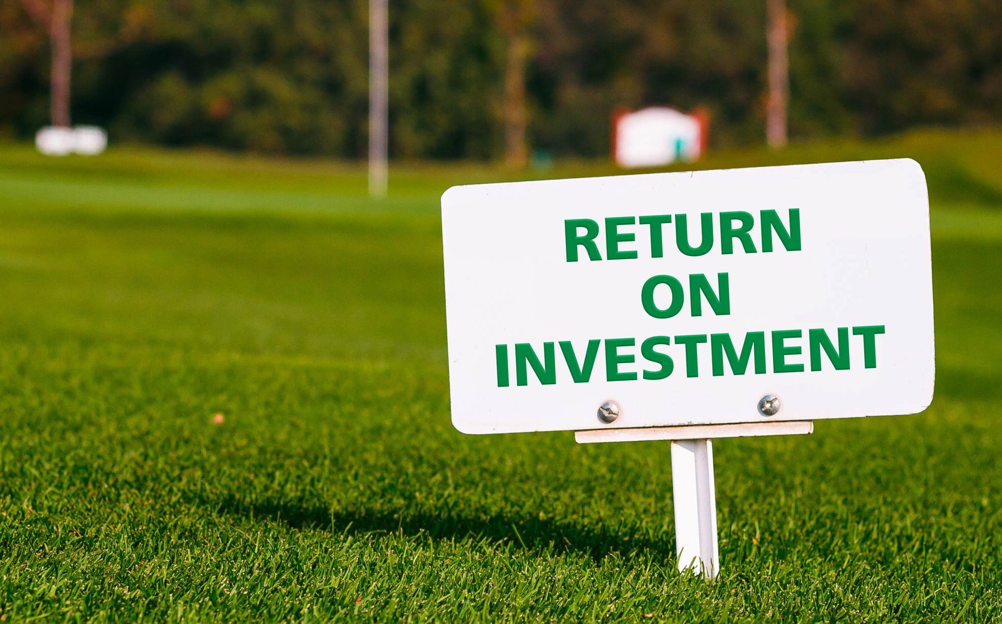 Golf signage of return on investment