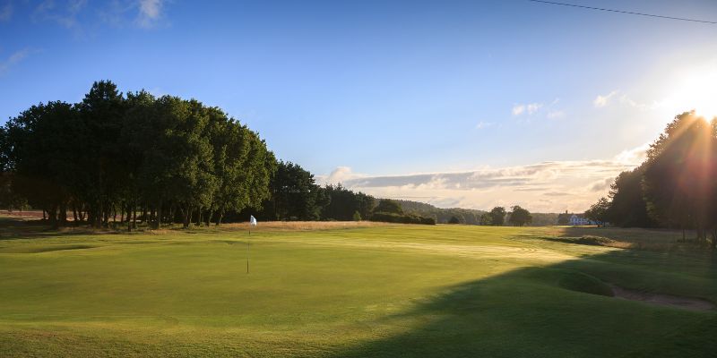 Hollinwell Golf Club 1st Green