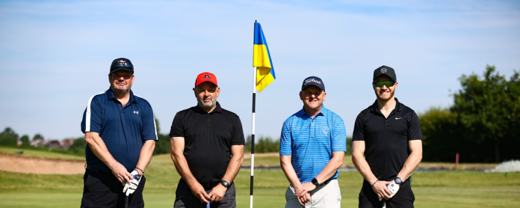 Golf society group at Gaudet Luce